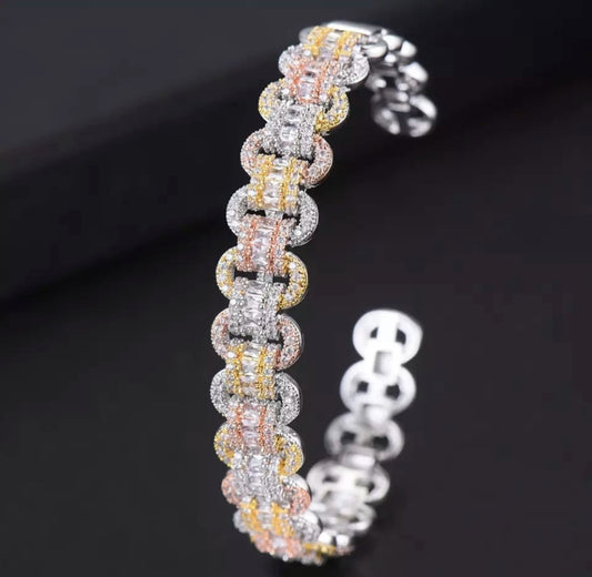 Tricolor Linx Cuff